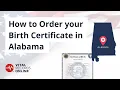 How to Order Your Birth Certificate in Alabama Vital Records Online