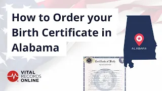 How to Order Your Birth Certificate in Alabama Vital Records Online