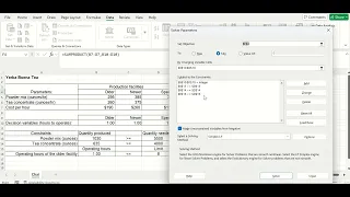Optimization with Integer Programming using Excel s Solver