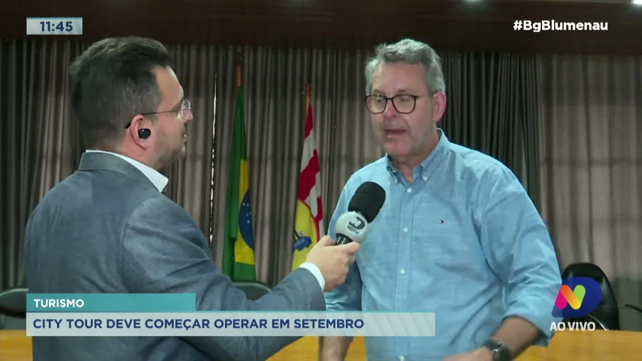 Turismo: City Tour deve começar a operar em setembro