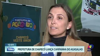 Campanha do Agasalho é lançada em Chapecó com apoio da NDTV