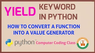 Python Yield Generator Yield VS Return in Python