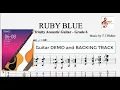 RUBY BLUE - Trinity Acoustic Guitar
