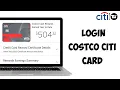 How to login Costco City card in 2025 Explained