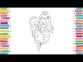 Mermaid Coloring Pages for Kids Educational Exciting s