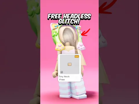 FREE HEADLESS NEW GLITCH #roblox #freeitems #robux