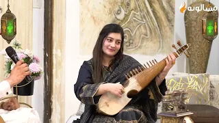 dr hamza jamshed tapaezy 2024 with host anmol poetry munir buneri eid show present by mashaloona