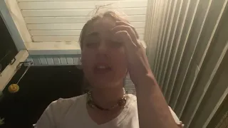 girl lots of sneezes and nose blow too
