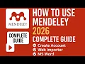 Mendeley Tutorial 2026 Complete Beginner s Guide