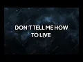 Kid Rock - Don't Tell Me How To Live (Lyrics) ft. Monster Truck