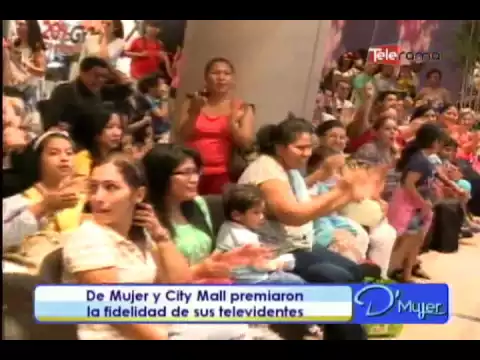 De Mujer y City Mall premiaron la fidelidad de sus televidentes
