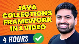 Complete Java Collections Framework in 1 Java Collections Framework in one shot