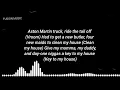 Roddy Rich - Aston Martin Truck ( Lyrics )