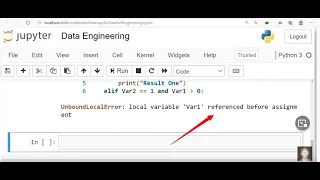 How to fix Local variable referenced before assignment In Python