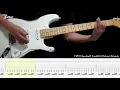 Lagu Europe - The Final Countdown Guitar Lesson With Tab(Slow Tempo)