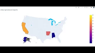 Geographical plotting with Plotly 2