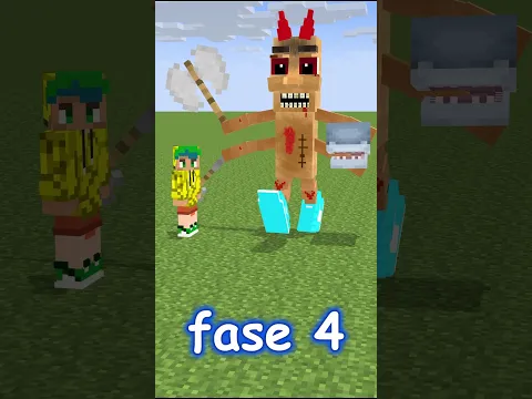 FASES TUNG TUNG TUNG SAHUR #shorts #sprunki #poppyplaytimecapitulo4 #minecraft