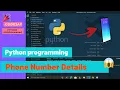 How to get Phone Number Info using Python python se phone number details codejay