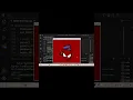 spider man logo python turtle