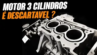 Motor 3 CILINDROS são CONFIÁVEIS? DESCARTÁVEIS? Entenda as VANTAGENS e DESVANTAGENS