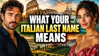 What Your Italian Last Name Means