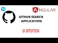 GITHUB SEARCH APPLICATION 10 UI completion