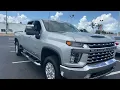 2020 Chevrolet Silverado Crew Cab 2500 LTZ Truck Duramax Silver