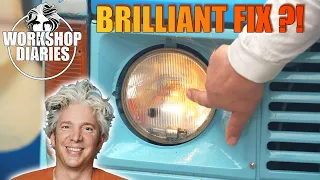 Will New Headlights Save This Nasty Old Ice Cream Van?