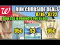 Walgreens Curbside Deals thru Grab 30 in products for 5