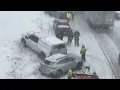 Whiteout Conditions Causes Chaos on New York Thruway