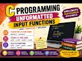 16 Unformatted Input and Output Functions