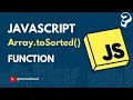 JavaScript s Array toSorted Explained Immutable Sorting Made Simple TechWithTwin