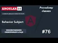 Behavior Subject Understanding Observables RxJS A Complete Angular Course
