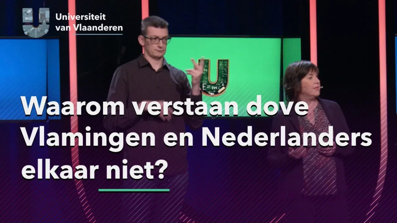 Waarom verstaan dove Vlamingen en Nederlanders elkaar niet?