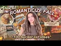 Download Lagu 100 FALL BUCKET LIST IDEAS 🎃 ultimate guide to romanticizing fall