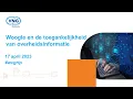 Download Lagu Grip op informatie: Webinar Woogle en de toegankelijkheid van overheidsinformatie 17-4-2023