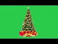 Christmas Tree Green Animation Merry Christmas Animation Green screen short Christmas wishes