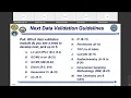 June 2021 EMDQ Workshop Webinar DoD Data Validation Guidelines