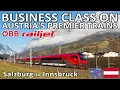 Lagu The BEST Train Seat in Austria / ÖBB Business Class Review / Salzburg to Innsbruck