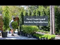 Courtyard Garden Makeover Timelapse - Garden installation from start to finish