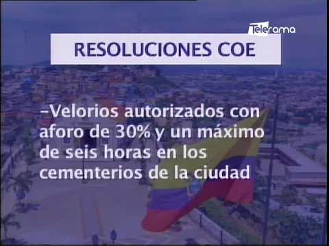 COE cantonal en Guayaquil anunció nuevas medidas que regirán desde este viernes
