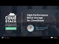 StorPool Storage - High-Performance Storage for CloudStack