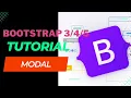 Bootstrap modal Bootstrap Tutorials Bootstrap 3 4 and Bootstrap 5