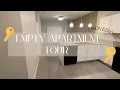 FINALLY MOVED INTO MY FIRST APARTMENT Empty Apartment Tour 1 Bedroom Apartment