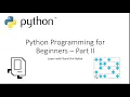 Python Programming for Beginners - Part II Learning with Karel the Robot