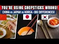 Download Lagu Shocking Differences Between Chinese, Japanese and Korean Chopsticks: You’re Using Chopsticks WRONG!