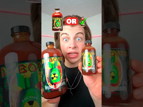Giant OR Tiny!? 🥵 (Spiciest Food)