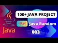 100 Java Projects Java Random Generate Bangla - ST Sabbir In 2023
