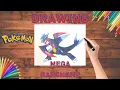 Drawing Mega Garchomp How much can I progress