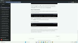 Embed Python in C unable to read python return integer value